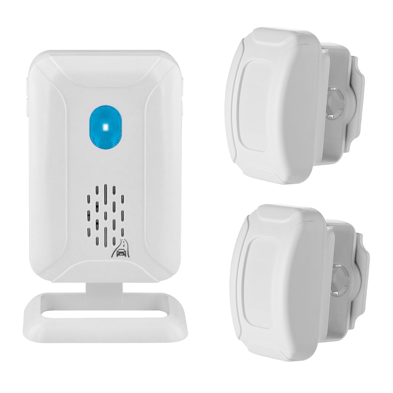 Outdoor Wireless Motion Sensor Alarm Driveway Detector Waterproof 1Alarm+2Sensor