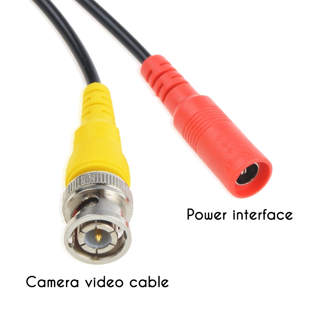 65ft Video and Power BNC Cable Cord for CCTV Security Cameras Defender Cameras