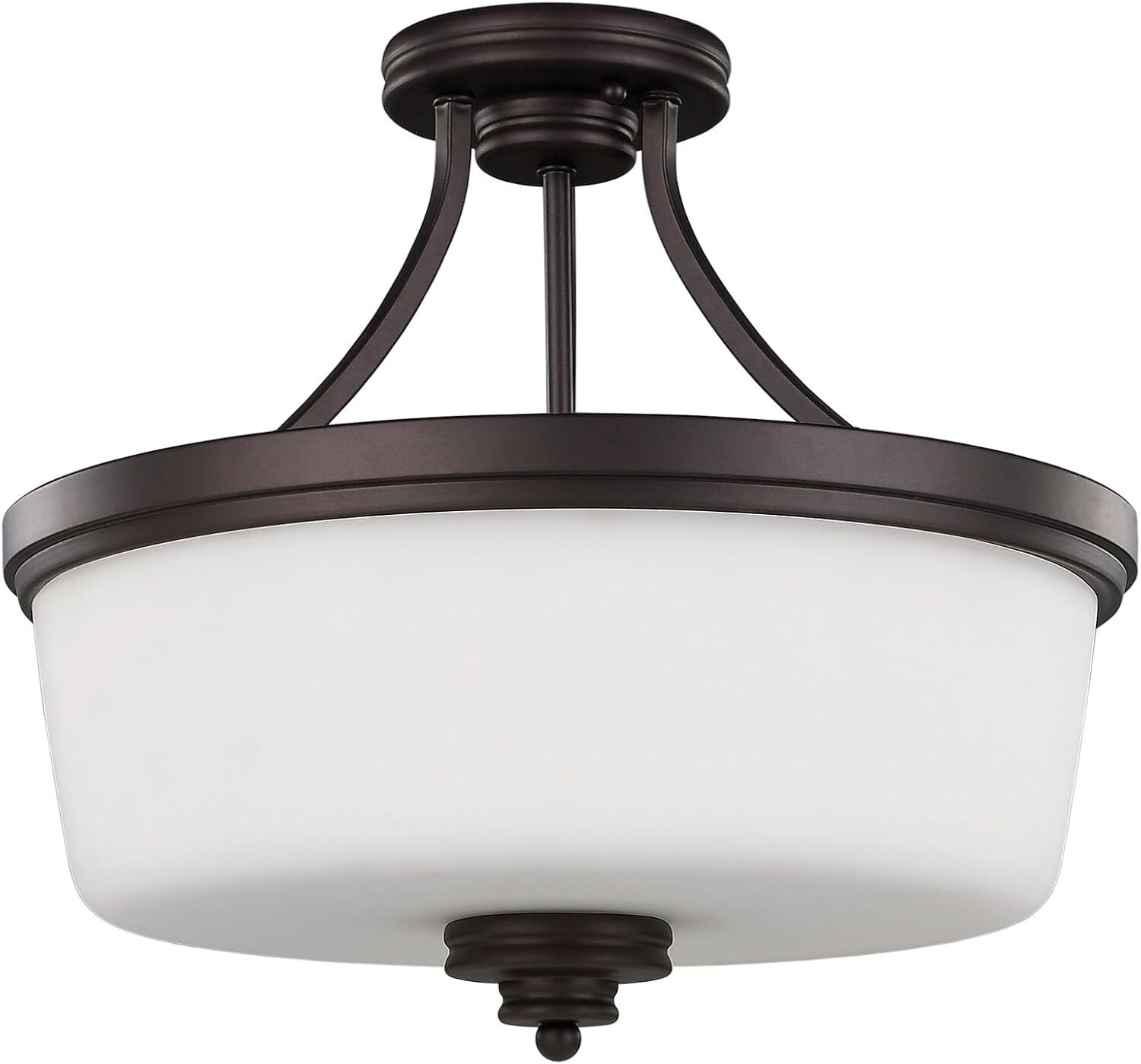 Canarm ISF286A03ORB 3 Light Jackson SemiFlush Semi Flush Oil-Rubbed Bronze