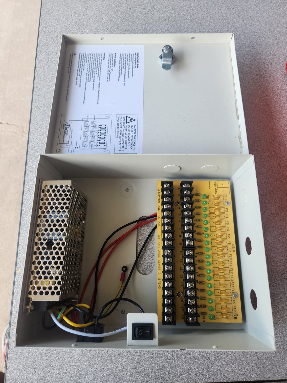 NORTHERN NTH-DC18C10AUL M/N PS-D1210-D18 Power Supply