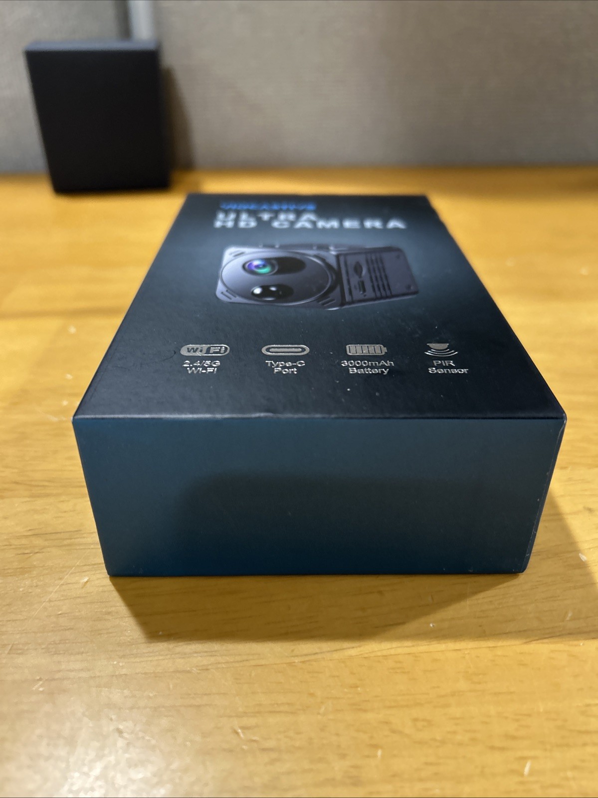 4K Mini Dual-Band 2.4/5GHz WiFi Indoor with AI Human Detection Night Vision