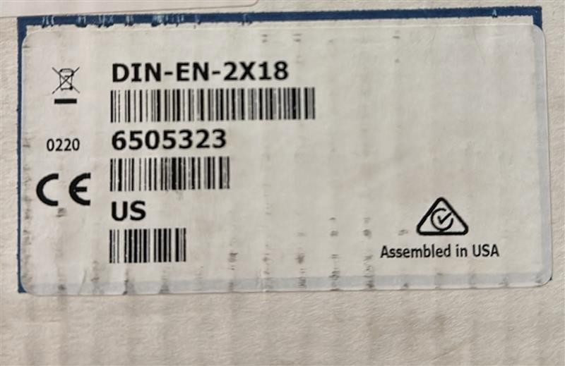Crestron DIN-EN-2X18 Enclosure for DIN Rail Devices