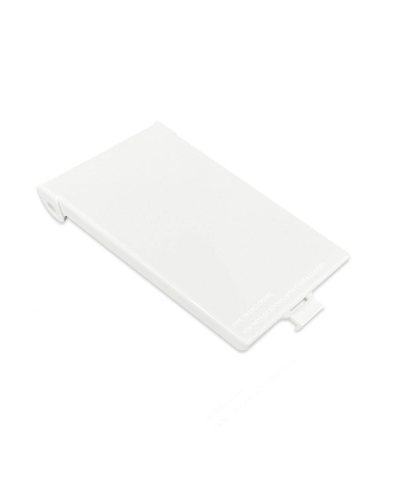 Electrical Box Replacement Cover, DBVC-1 Extra 1-Gang (Vertical)-1Pack, White