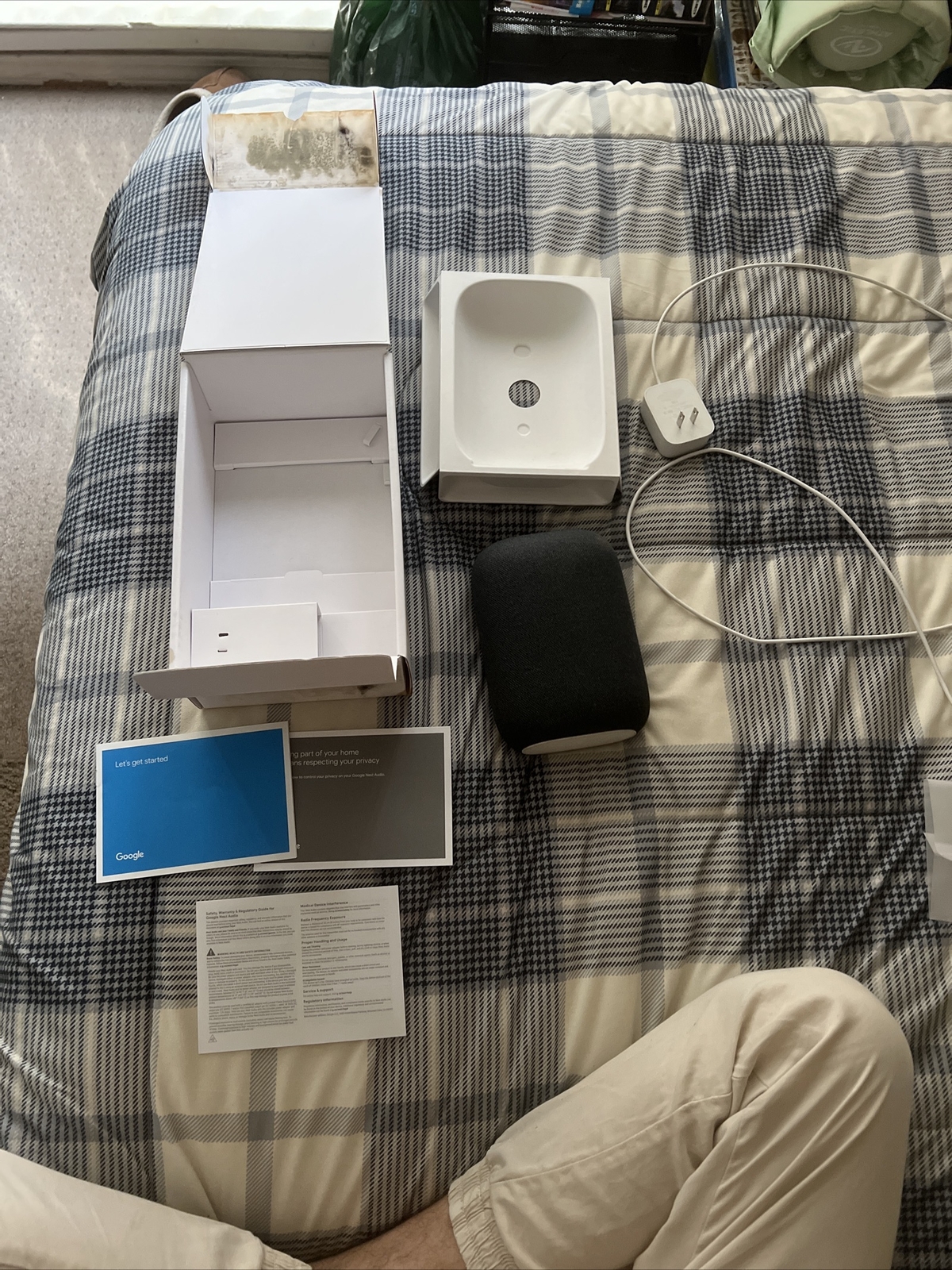 Google Nest Audio Smart Speaker – Charcoal