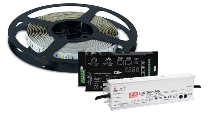 Savant DMX-TWKITB-00 START KIT TUNEABLE WHITE STRIP LIGHTING 10M