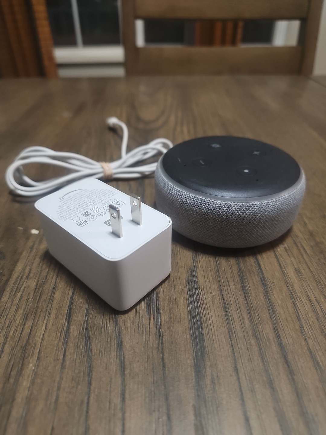 Amazon Echo Dot 3rd Gen Smart Speaker – Heather Gray-D9N29T