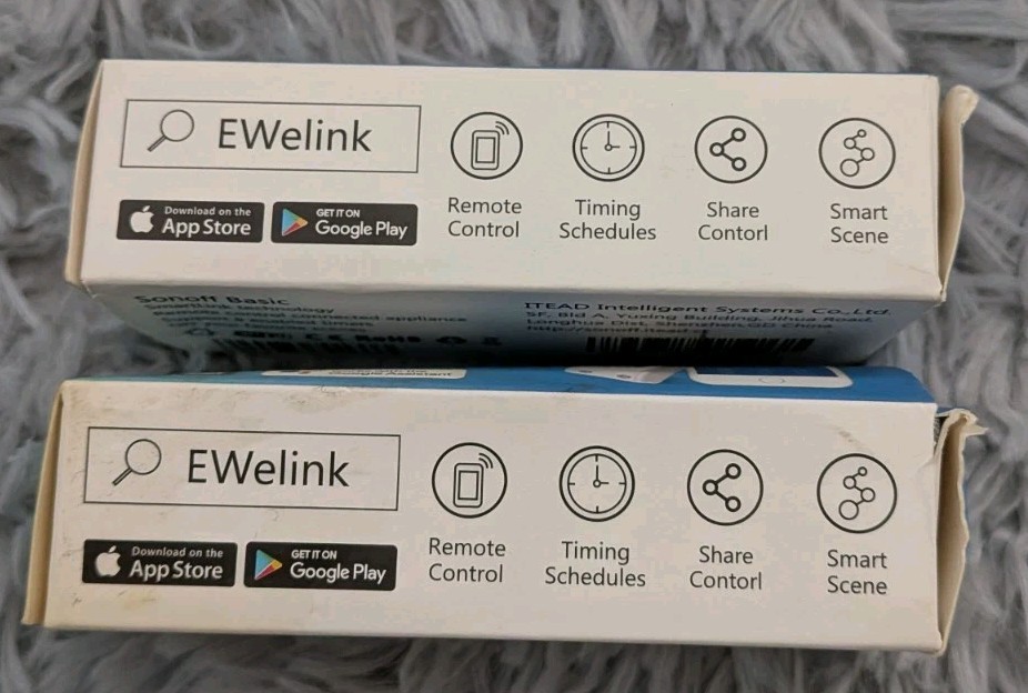 Sonoff Basic WIFI SMART SWITCH Lot x2packs works w/ Alexa/Google/Nest/IFTTT