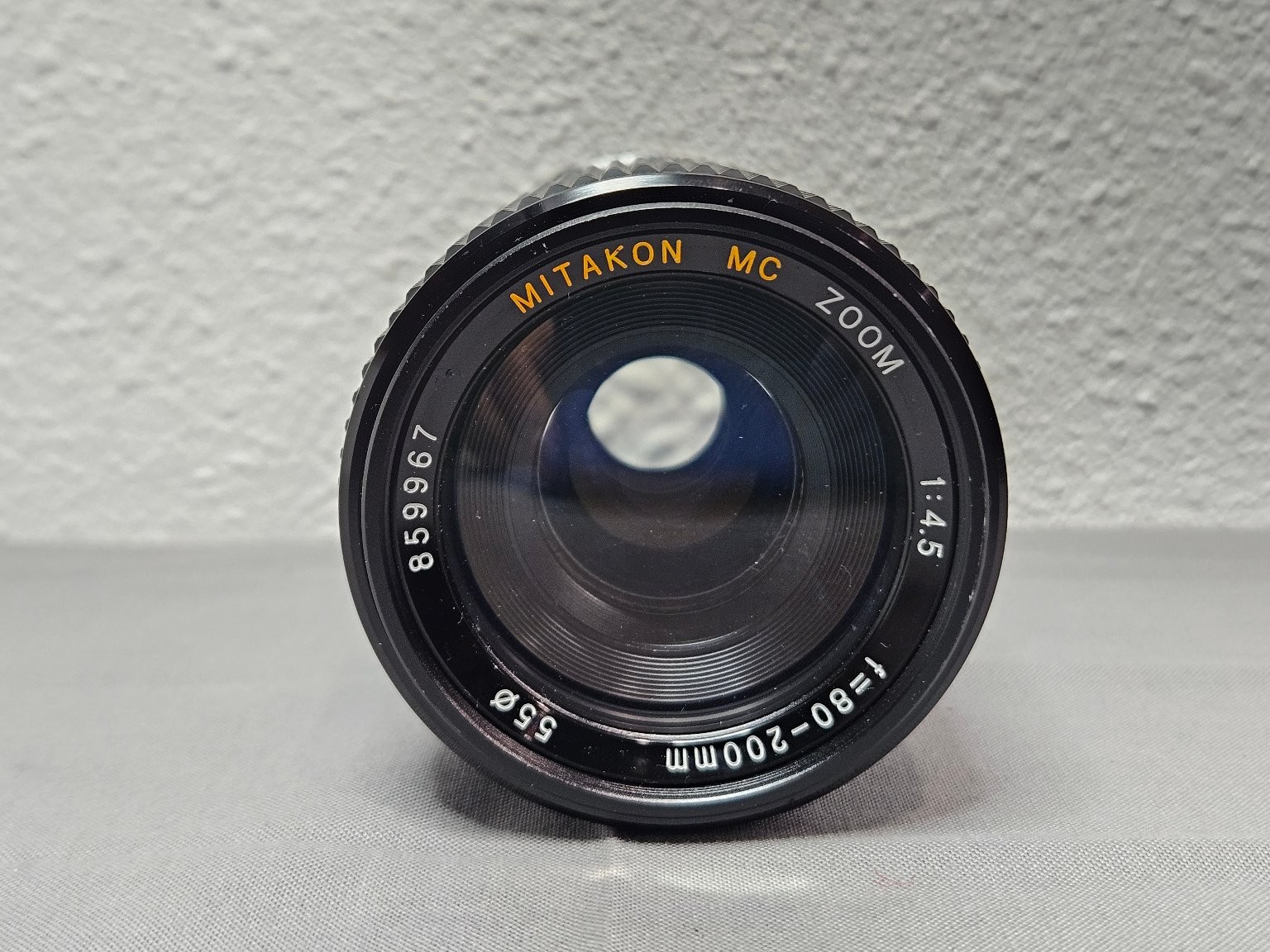 Mitakon MC Zoom 80-200mm F4.5-3.5 Macro Camera Lens Black