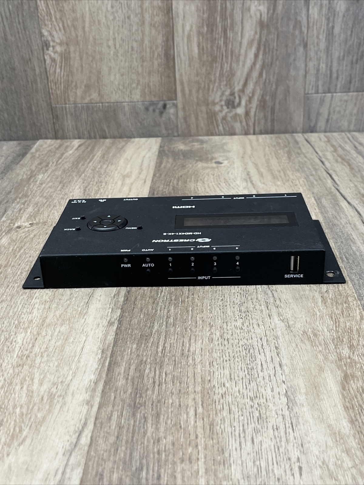 Crestron HD-MD4X1-4K-E 4×1 4K HDMI Switcher No power supply