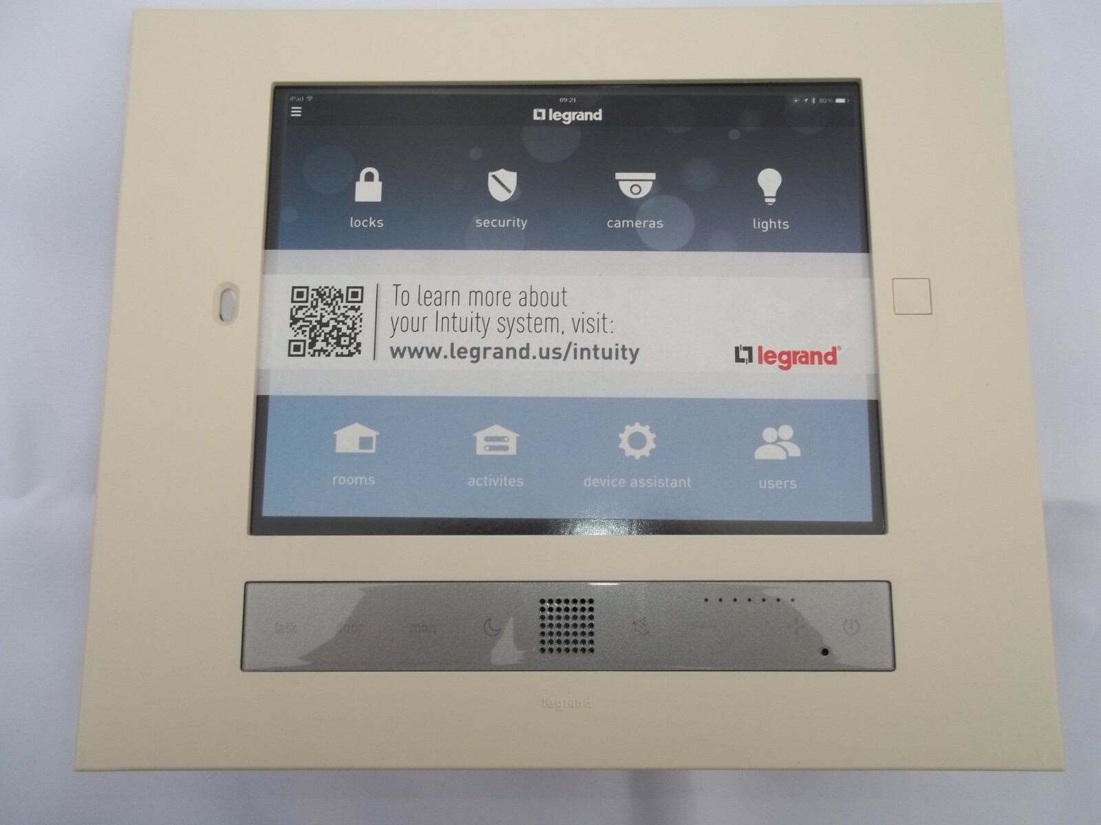 Legrand ON-Q HA7110-LA Intuity Automation Command Center Light Almond Color