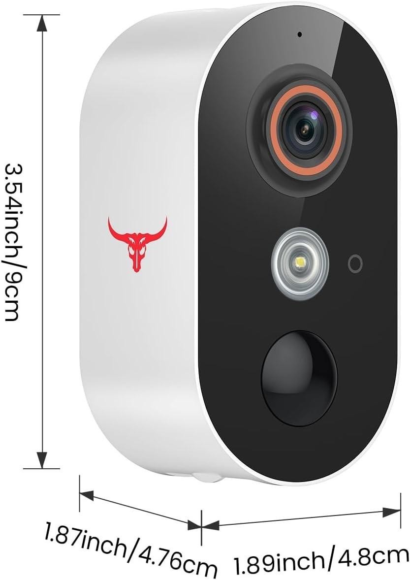 Premium Wireless Outdoor Security Cameras WiFi Smart Night Vision System