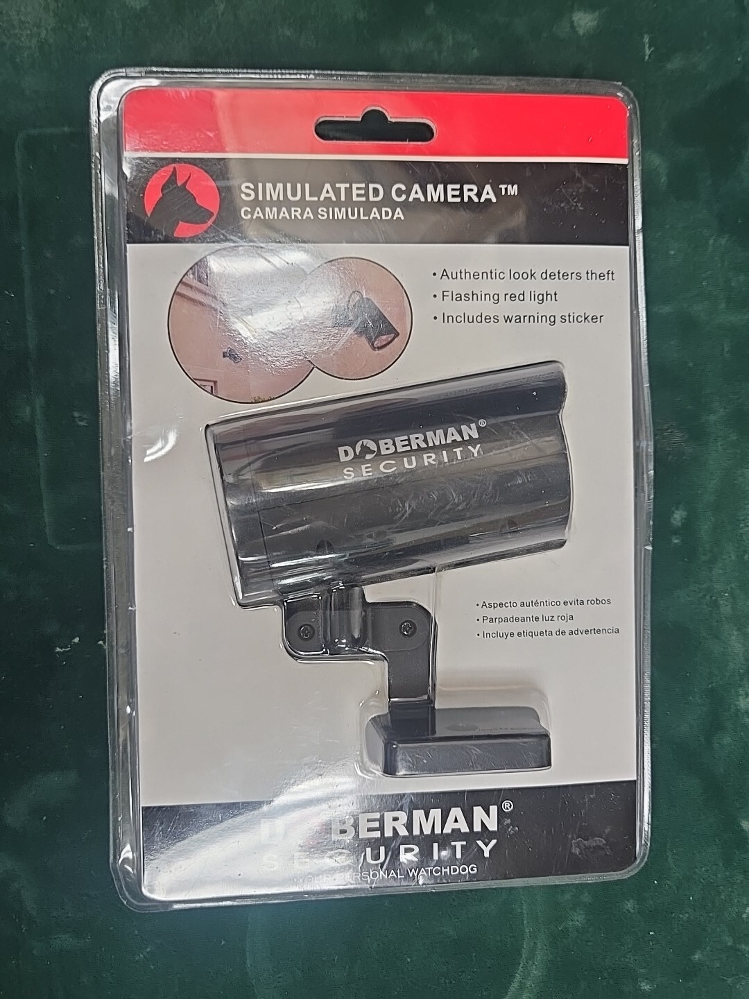 Doberman Security SE-0405 Simulated / Dummy Camera (Black) D247