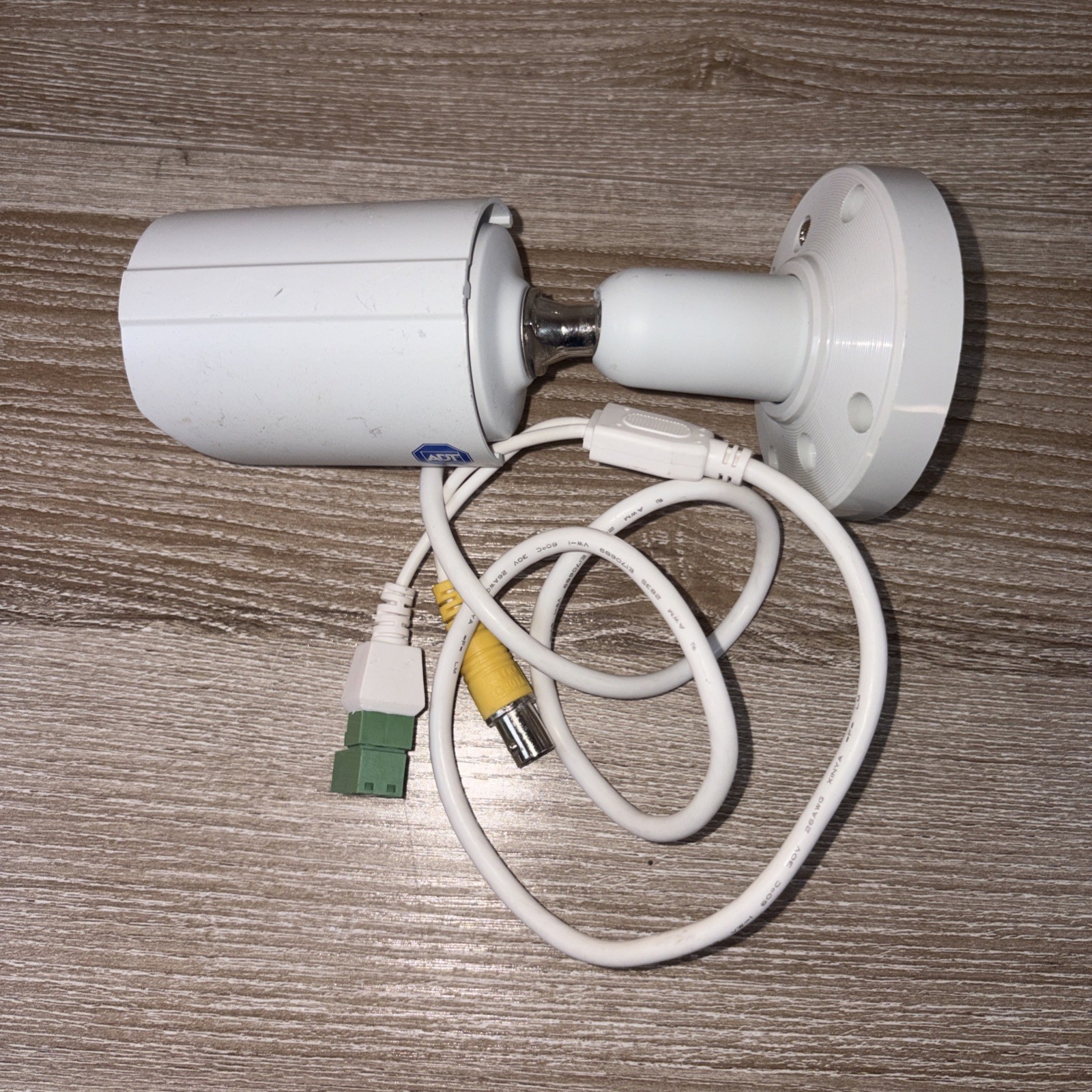 ADT White Security Camera