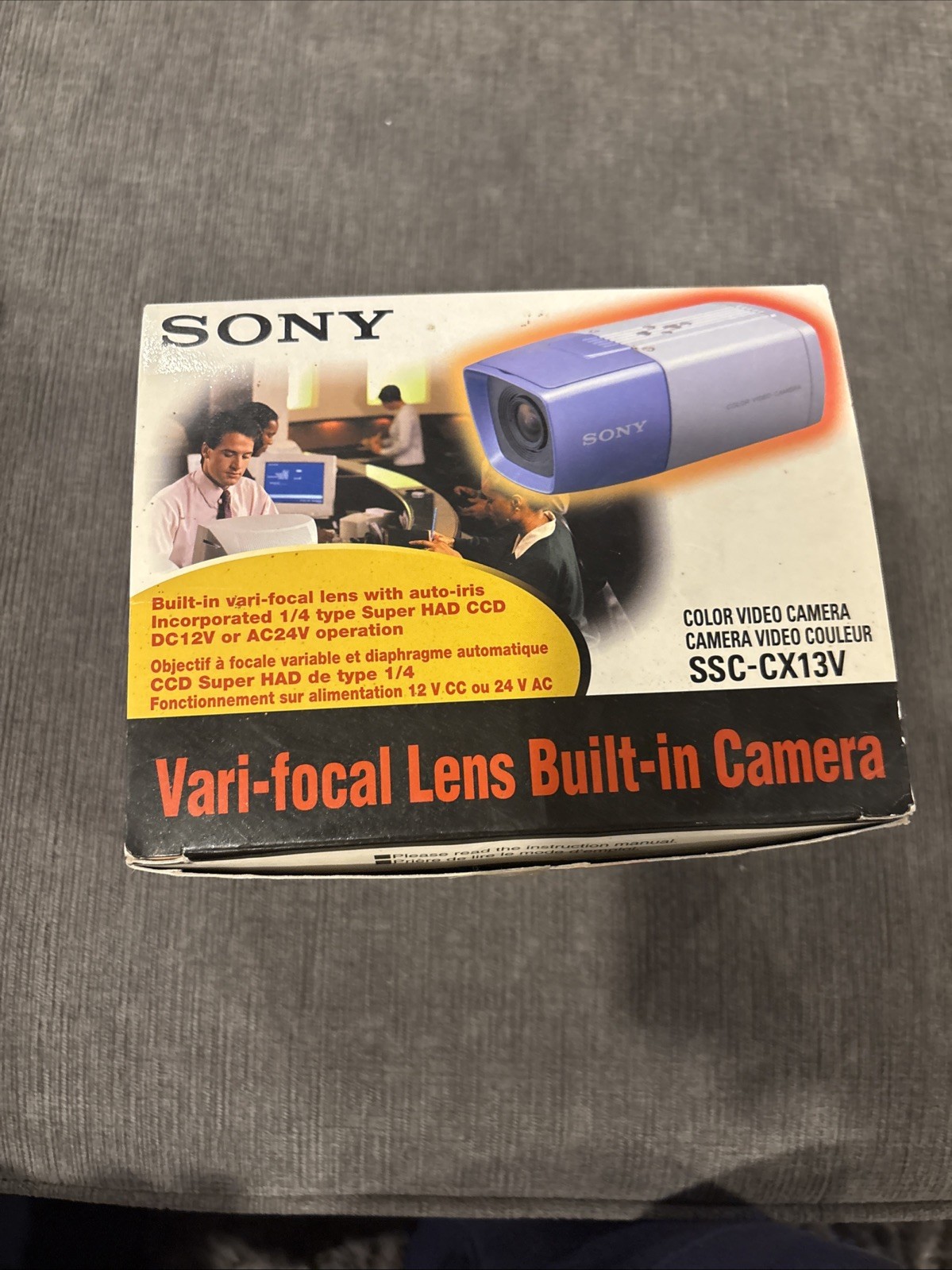 Sony SSC-CX13V Vari-focal Lens Built-in Camera Unit Color Video Camera