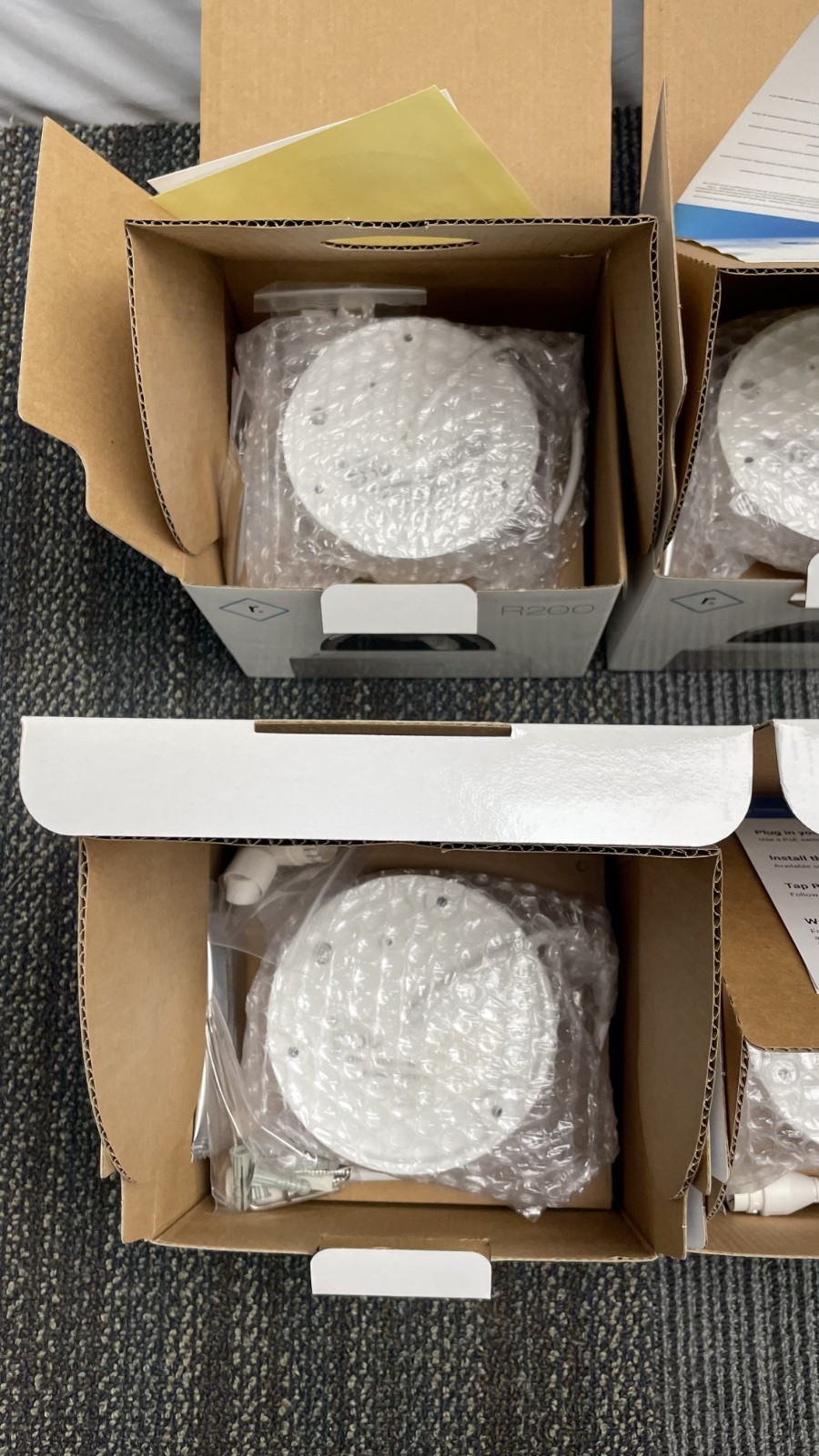 *Lot of 6* Rhombus R200 256GB 5MP DOME CAMERAS R200-256 New