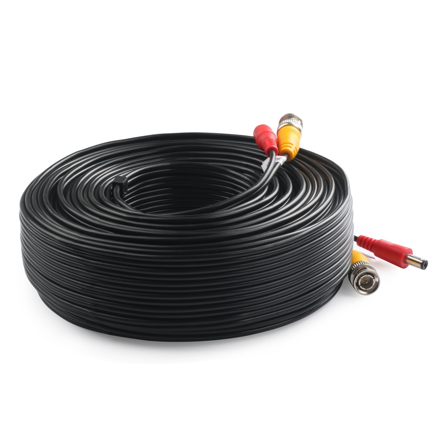 BNC Video Power Cable (4 Pack 100 Feet) Video Cable Wire with Eight Connector…