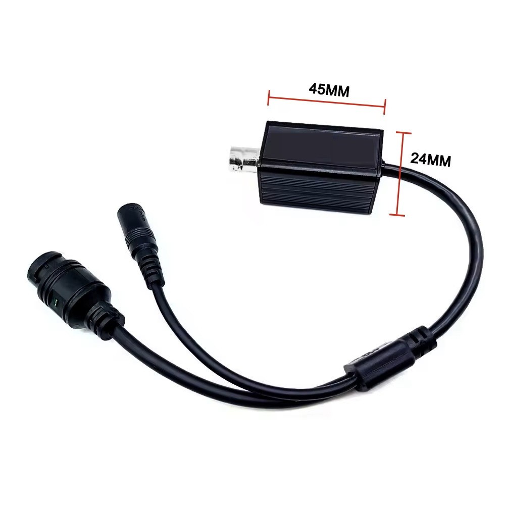 Self-Adaption BNC 1080P HD Camera TVI CVI AHD To IP Camera Converter work w/NVR