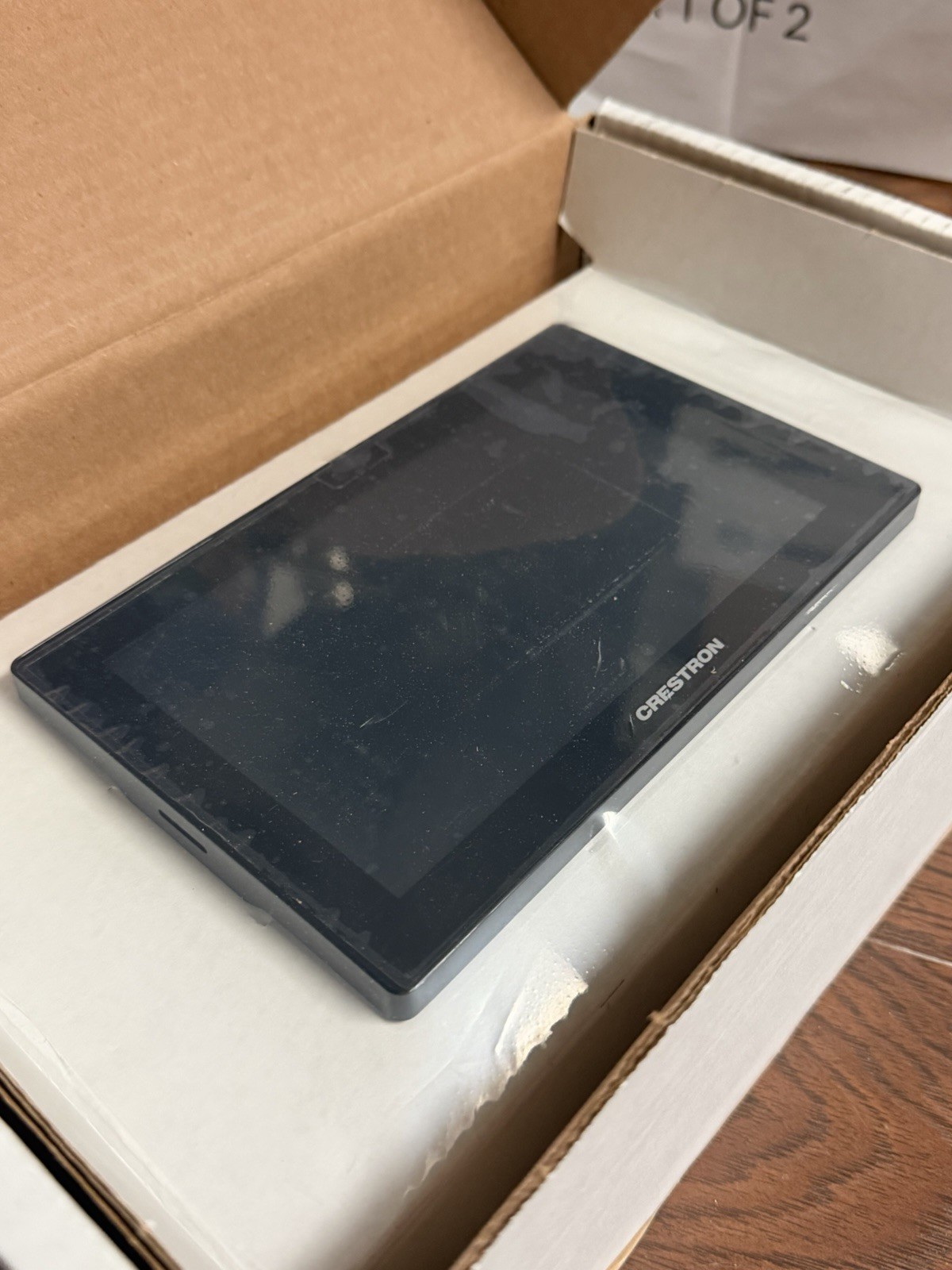 NEW Sealed Crestron TSS-7-B-S TSW-760 7″ Room Scheduling Touch Screen 6510366