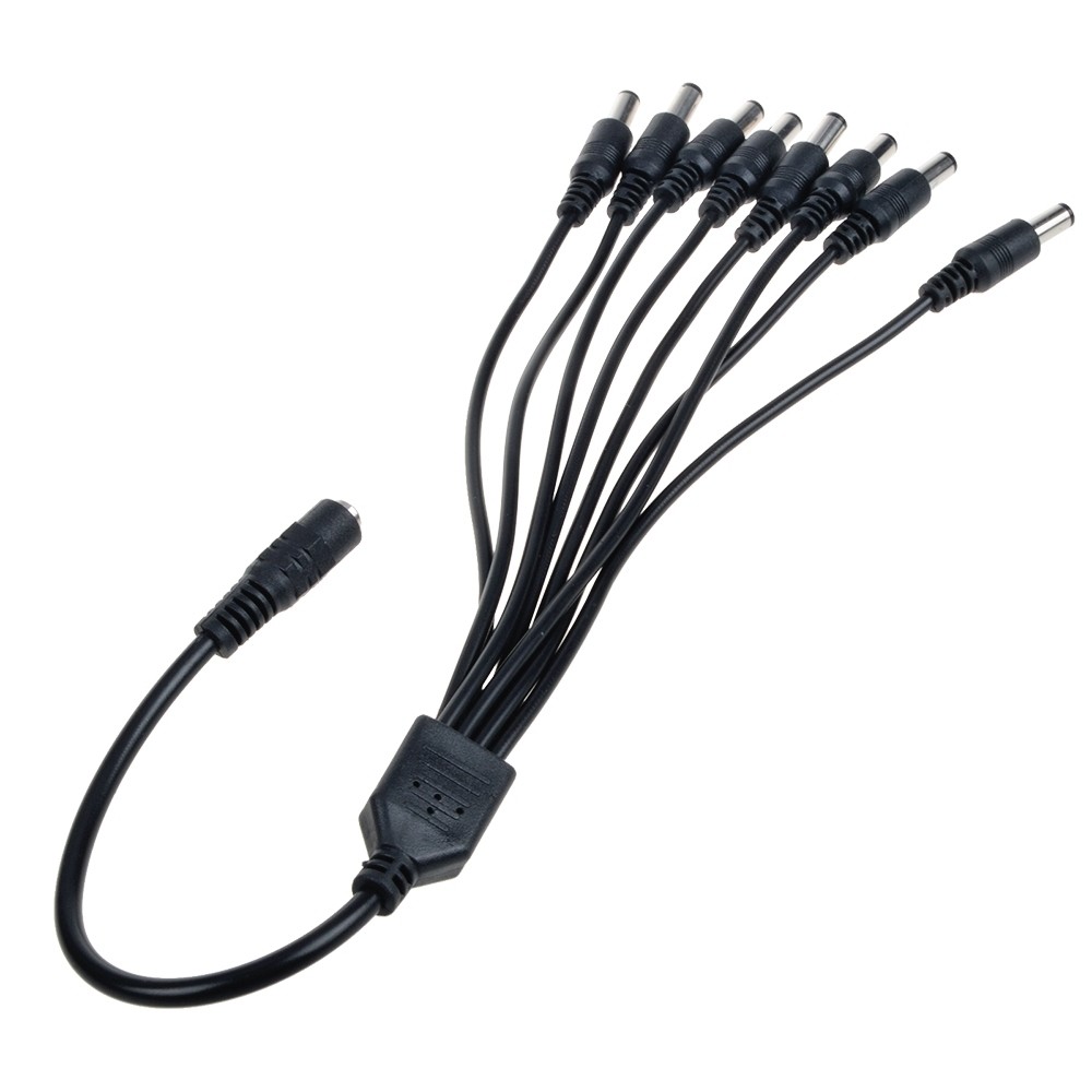 Surveillance Camera Power Splitter For Q-See NightOwl Lorex Swan Cameras CCTV
