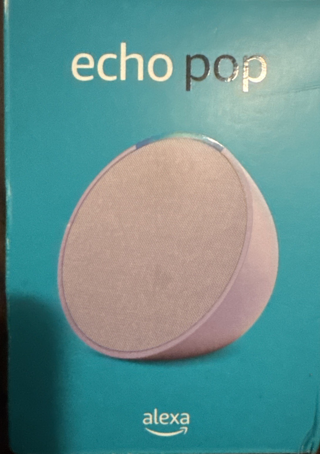 Amazon Echo Pop Smart Speaker – Lavender Bloom