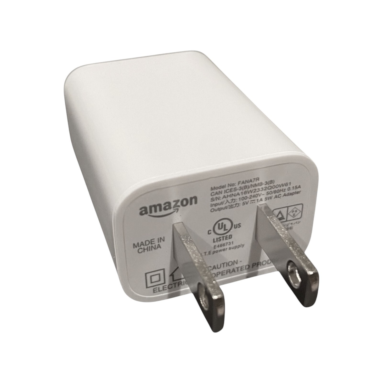 Blink Power Adapter with Charging Cable for Blink Sync Module 2