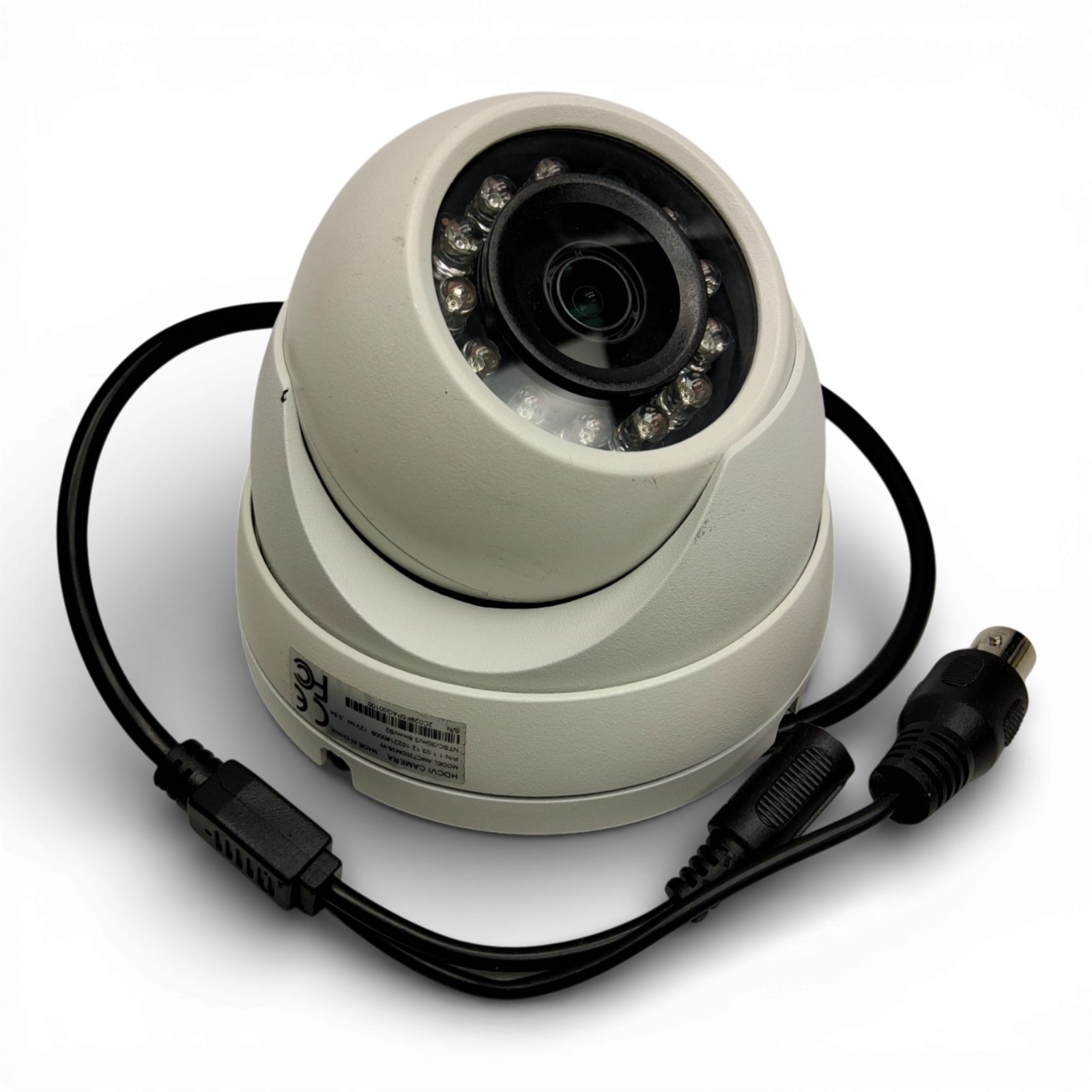 Amcrest Outdoor Dome Security Camera White AMC720DM36-W 720p HD HDCVI