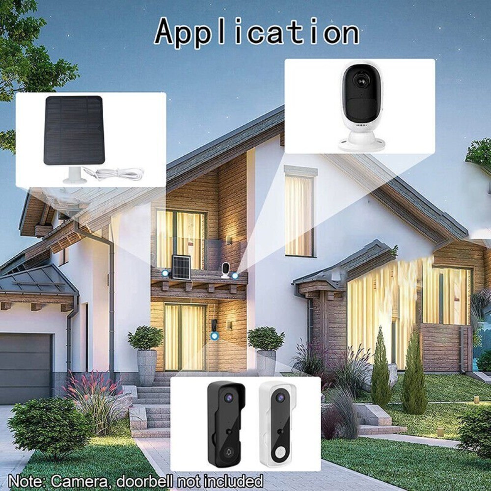 Solar Panel Charger Arlo Essential Spotlight Camera XL Power Supply Cable