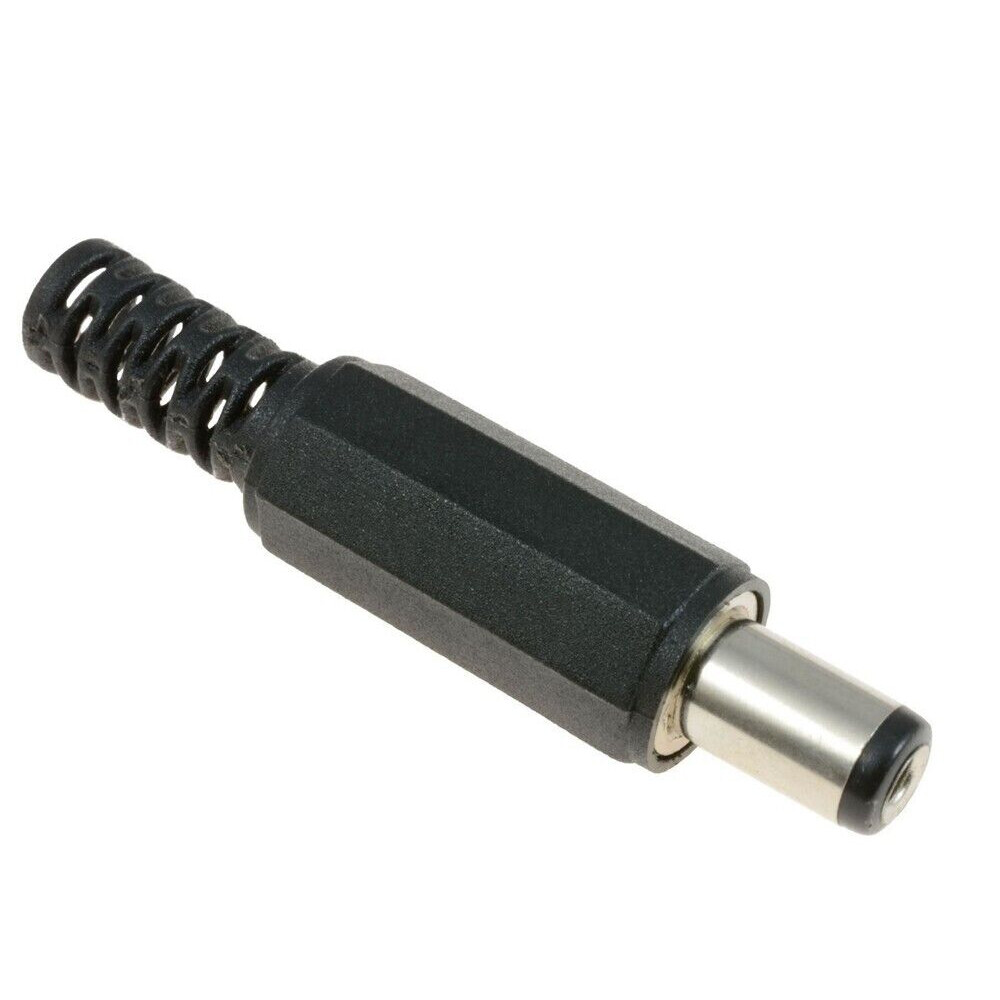 40Pcs DC Power Plug Adapter Male Female Socket Jack Cable Connector 5.5 x 2.1mm