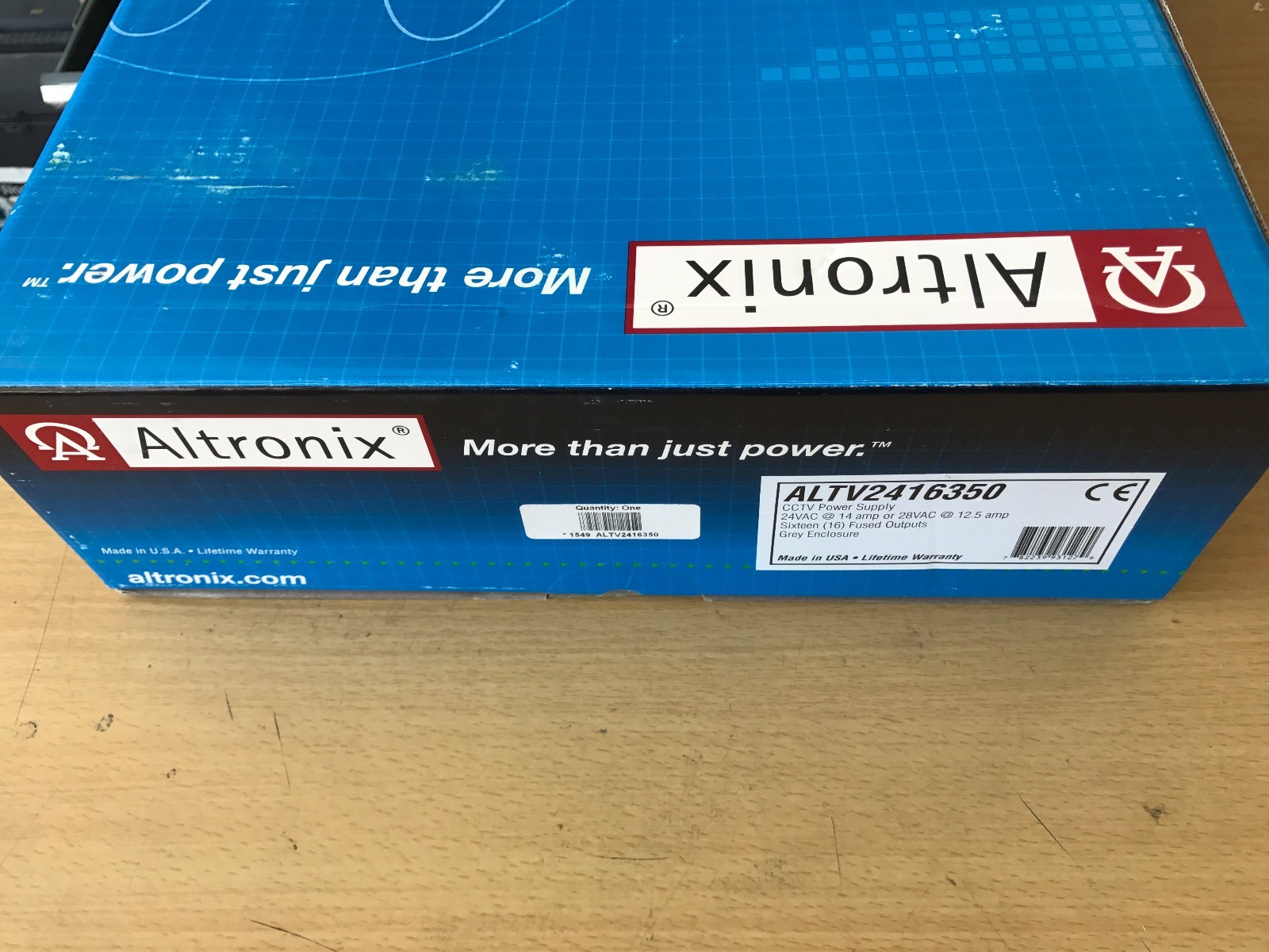 New Altronix ALTV2416350 16-Output Power Supply 24 VAC @ 14A / 28 VAC @ 12.5A