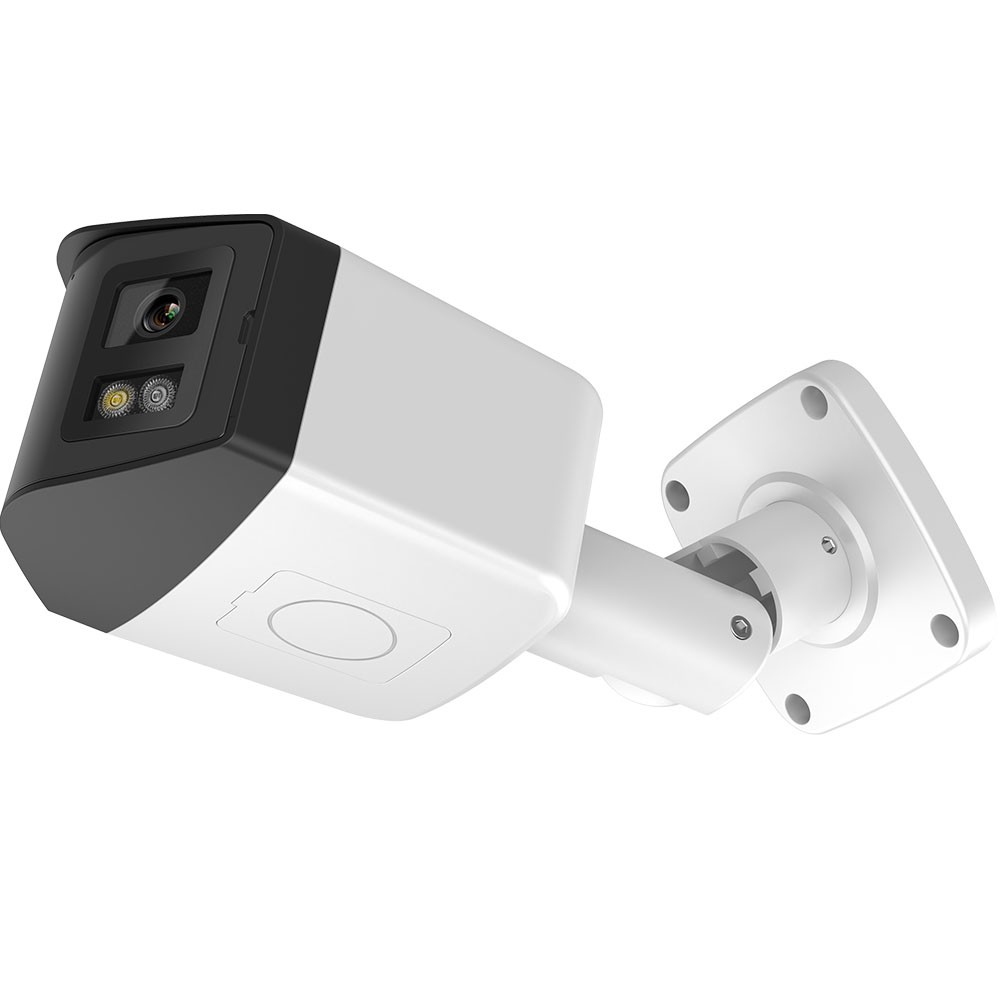 Vikylin 4K 180° Wired Dual Lens IP Camera Full Color Motion Detection 2Way Audio