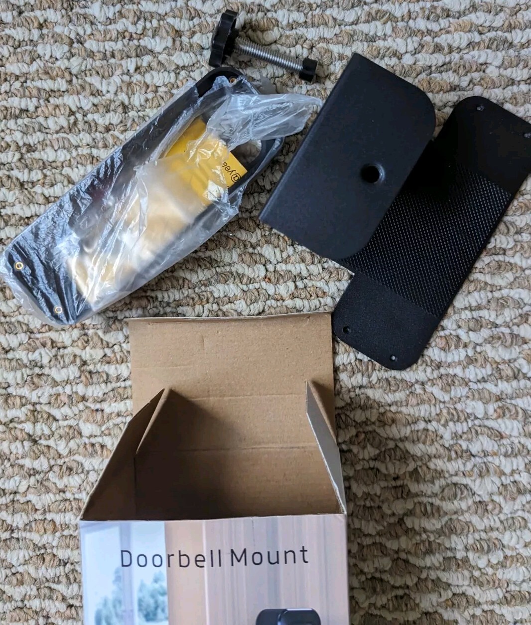 Anti-Theft Video Doorbell Mount Compatible W Various Wireless Video Doorbells