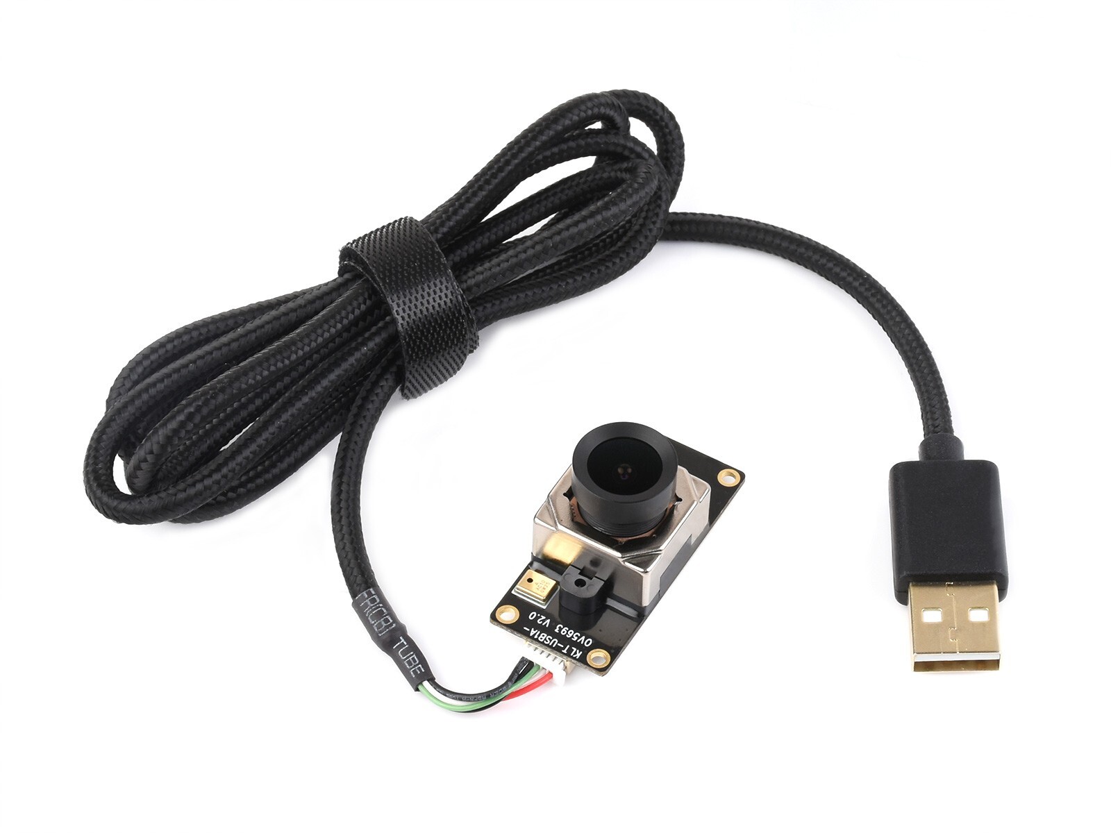 Waveshare OV5693 5MP USB Camera, Fixed-focus, Auto Focusing, M12 Camera