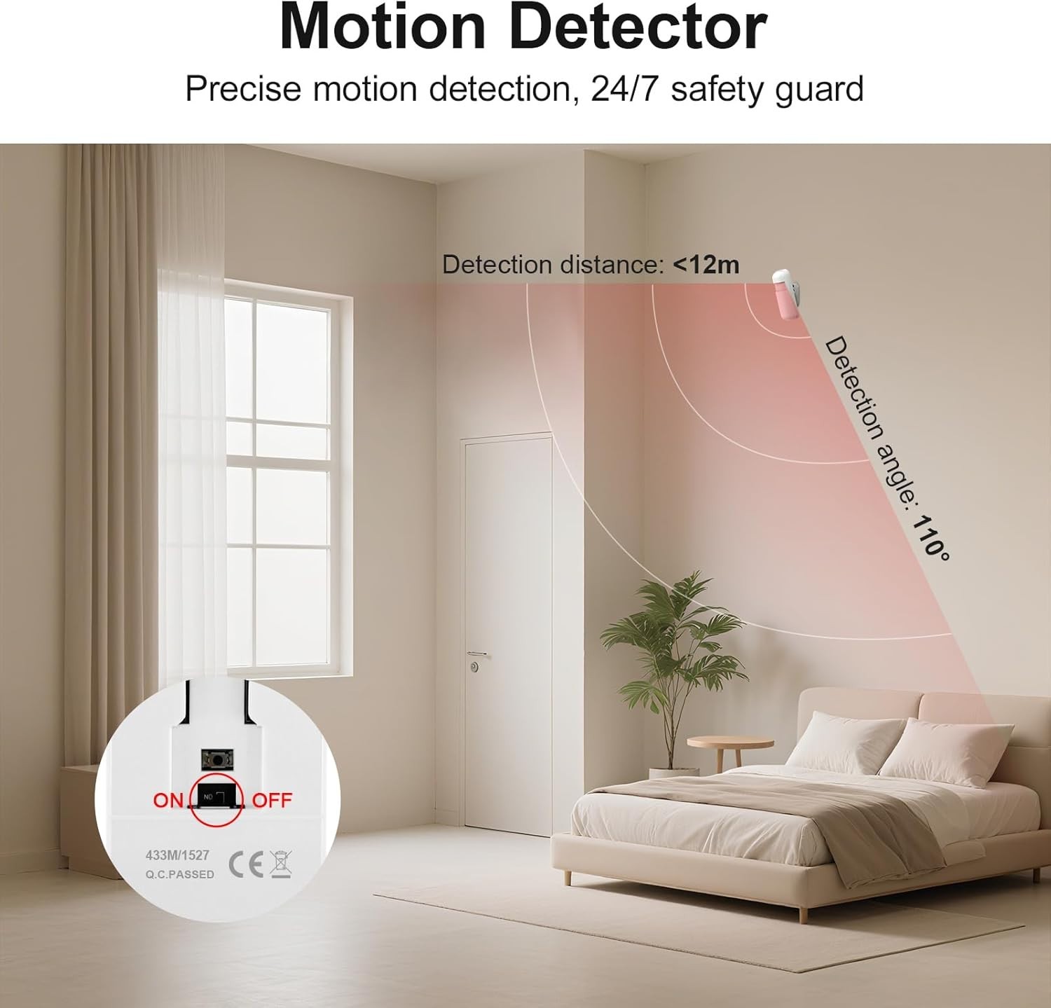 Comprehensive Wireless Home Security System, Remote Control & Alexa Compatible