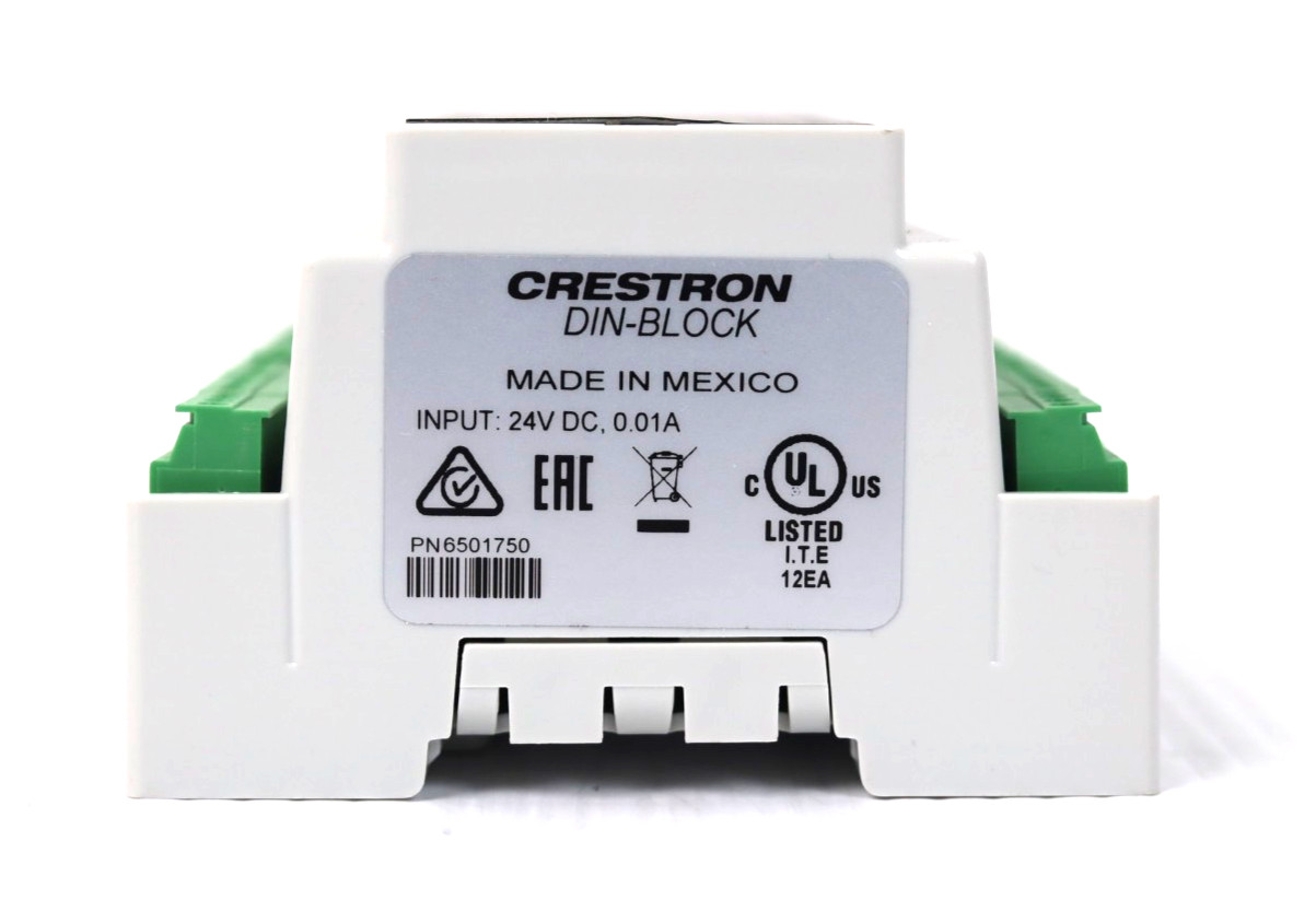 Crestron DIN-BLOCK Rail Cresnet Distribution Block w577