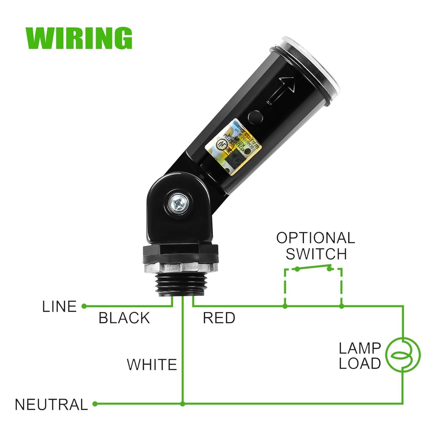 2-Pack, Dusk to Dawn/Day Night Sensor, Photoelectric Switch, Photo Cell Senso…