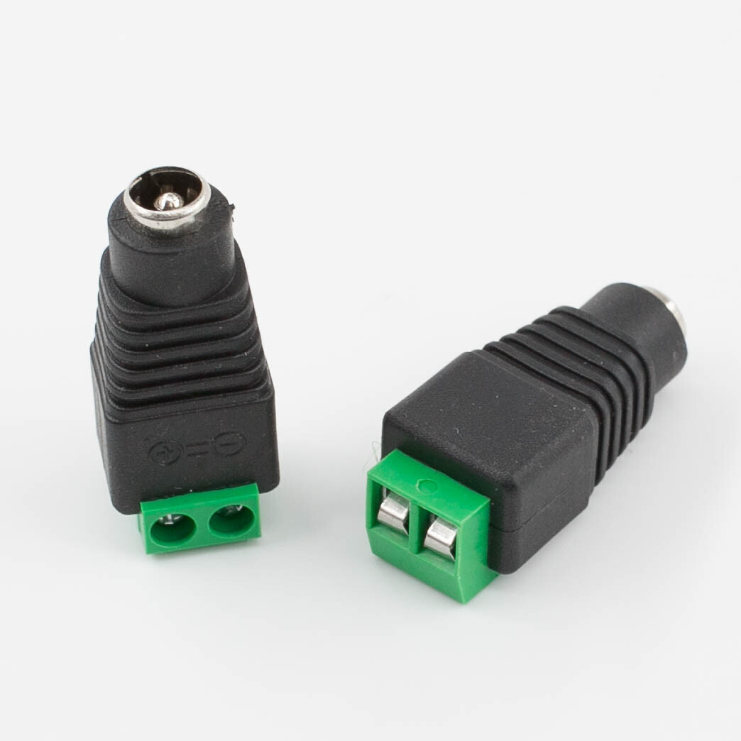 50 pcs Female DC connector for 5.5mm x 2.5mm Plug for 9v 12v 24v power adapter