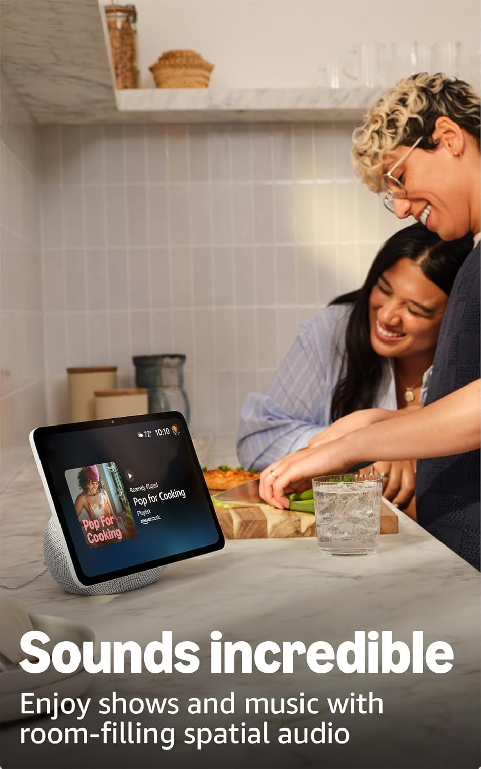 Echo Show 11 (Newest Model), Vibrant Full-Hd 11″ Display with More Viewing Area