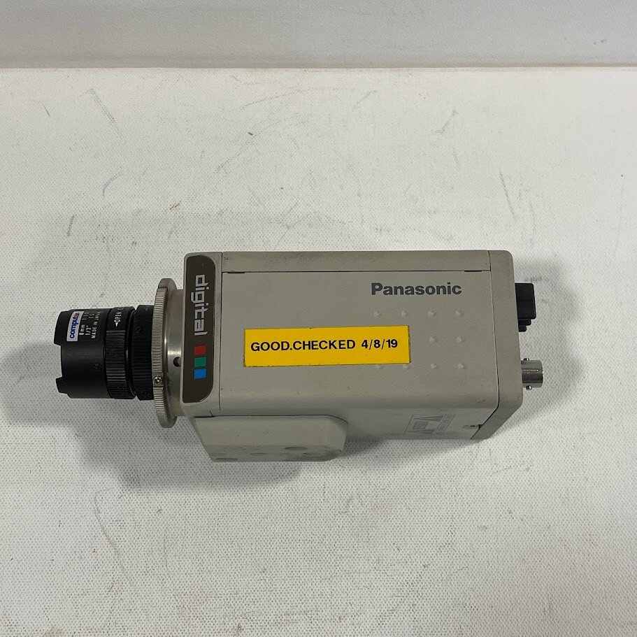 Used – Panasonic WV-CP414 CP-414 CCTV Color Camera 24V AC