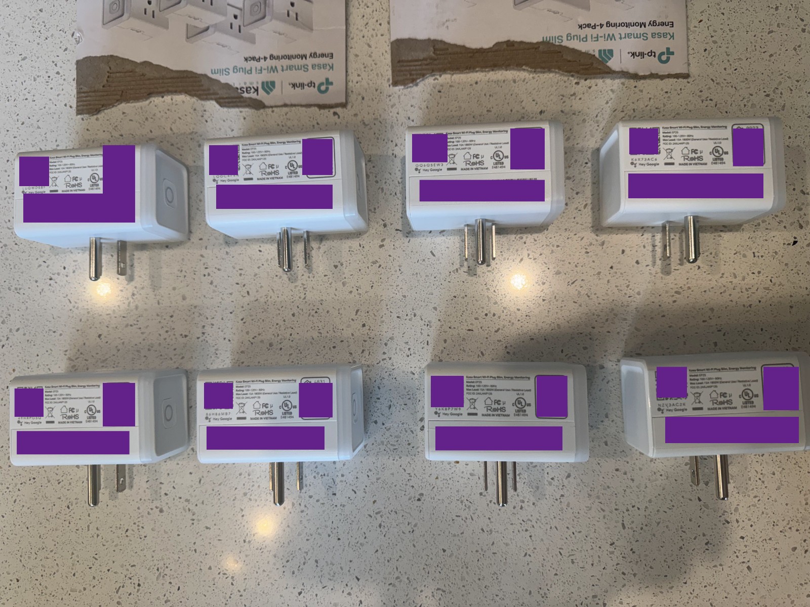 Kasa  TP-Link Lot of 27 Various Smart WiFi Outlet Plugs Including Homekit