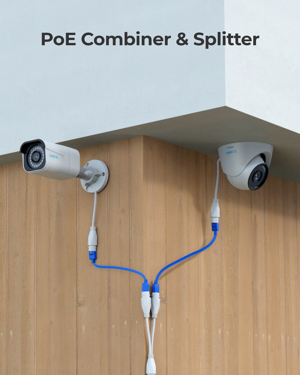 Reolink PoE Combiner Splitter Waterproof RLA-POECS1 for Reolink PoE Camera