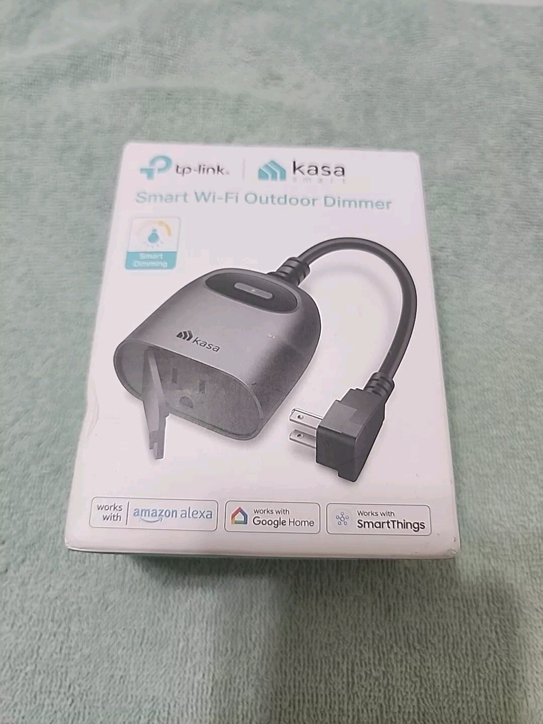 Kasa TP-Link Smart Wi-Fi Outdoor Dimmer KP405 Open Box