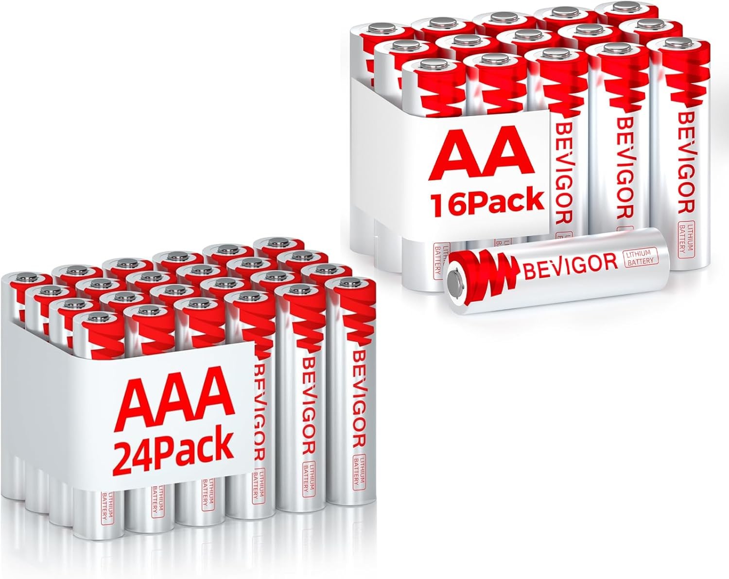 Lthium Battieries AA and AAA Size Long Lasting for Blink Camera Security Alarm