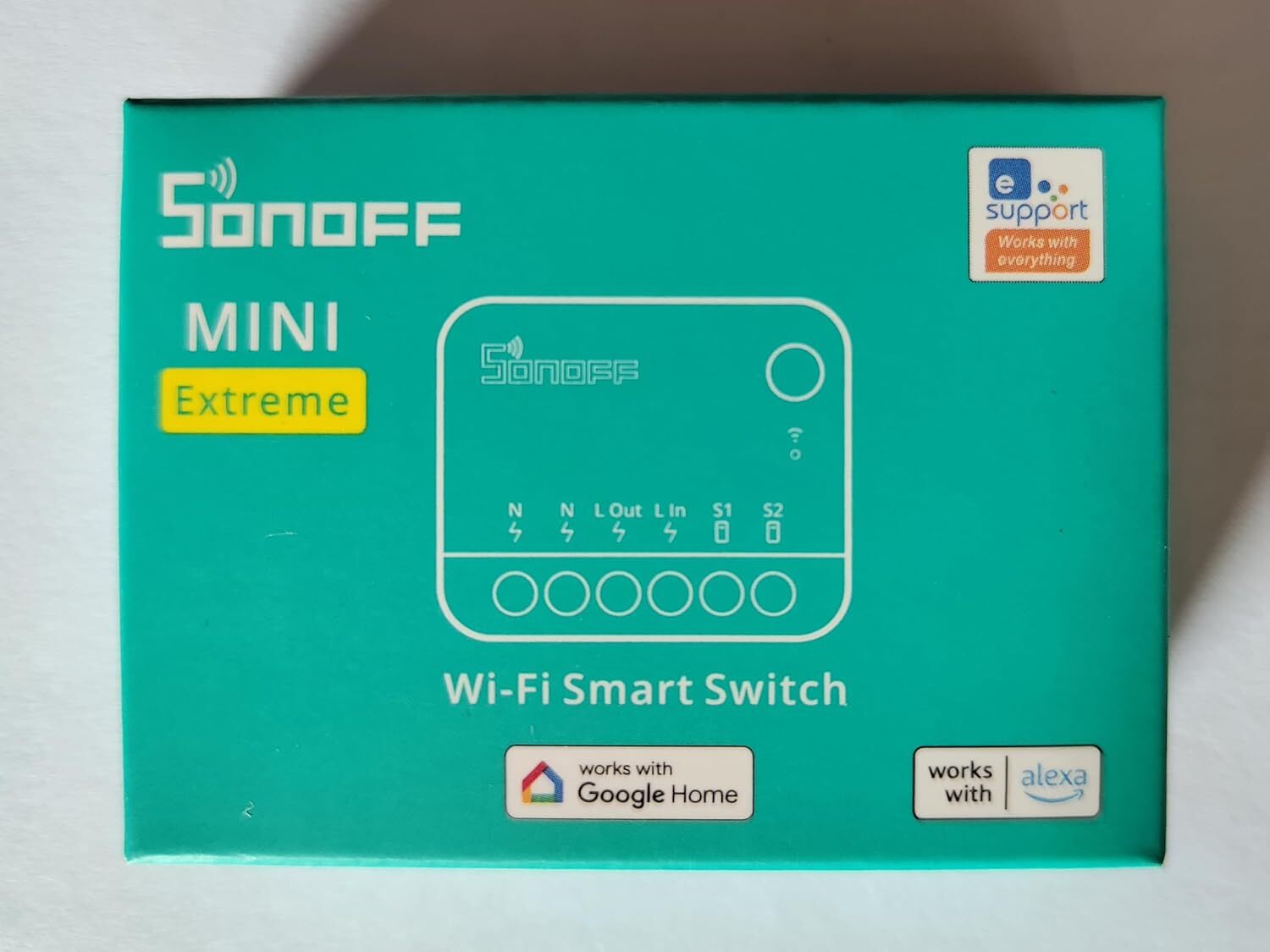 SONOFF MINI Extreme WiFi Smart Switch 10A 2400W,Relay Switch Light Switch MINIR4