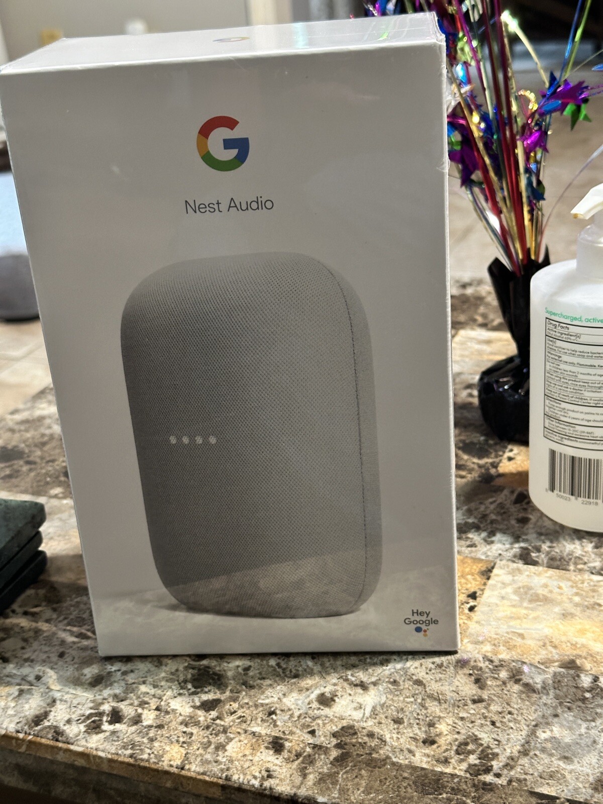 Google Nest Audio Smart Speaker – Chalk