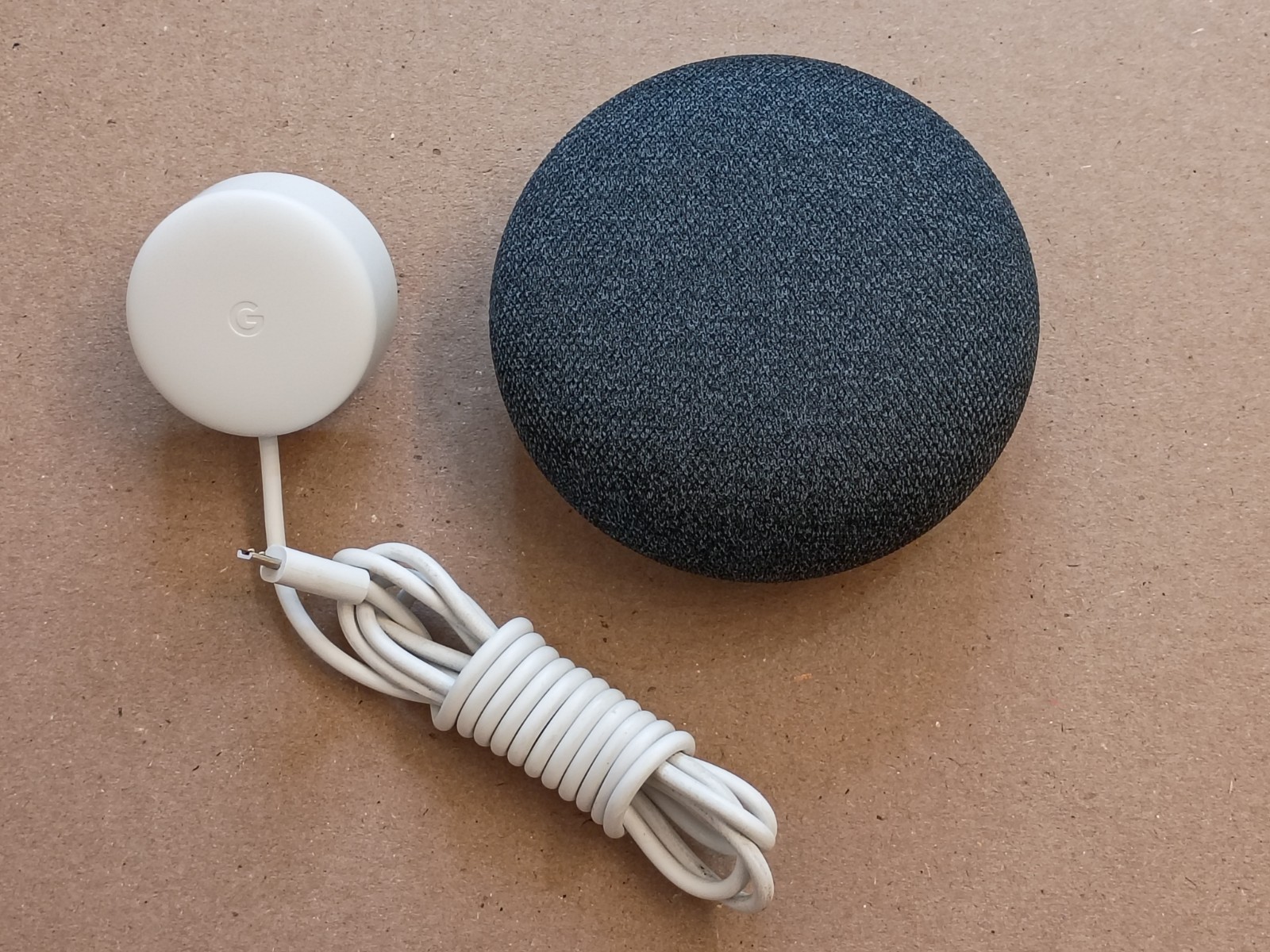Google Nest Mini (1st Gen) Smart Speaker Charcoal (HOA)