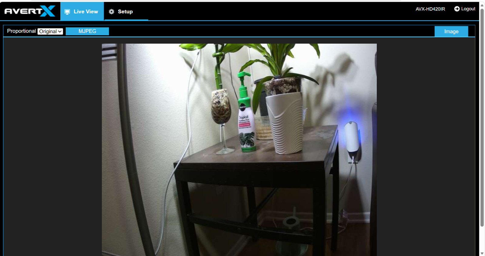 Avertx 4MP Mini IP Bullet In/Outdoor Night Vision Camera AVX-HD420IR