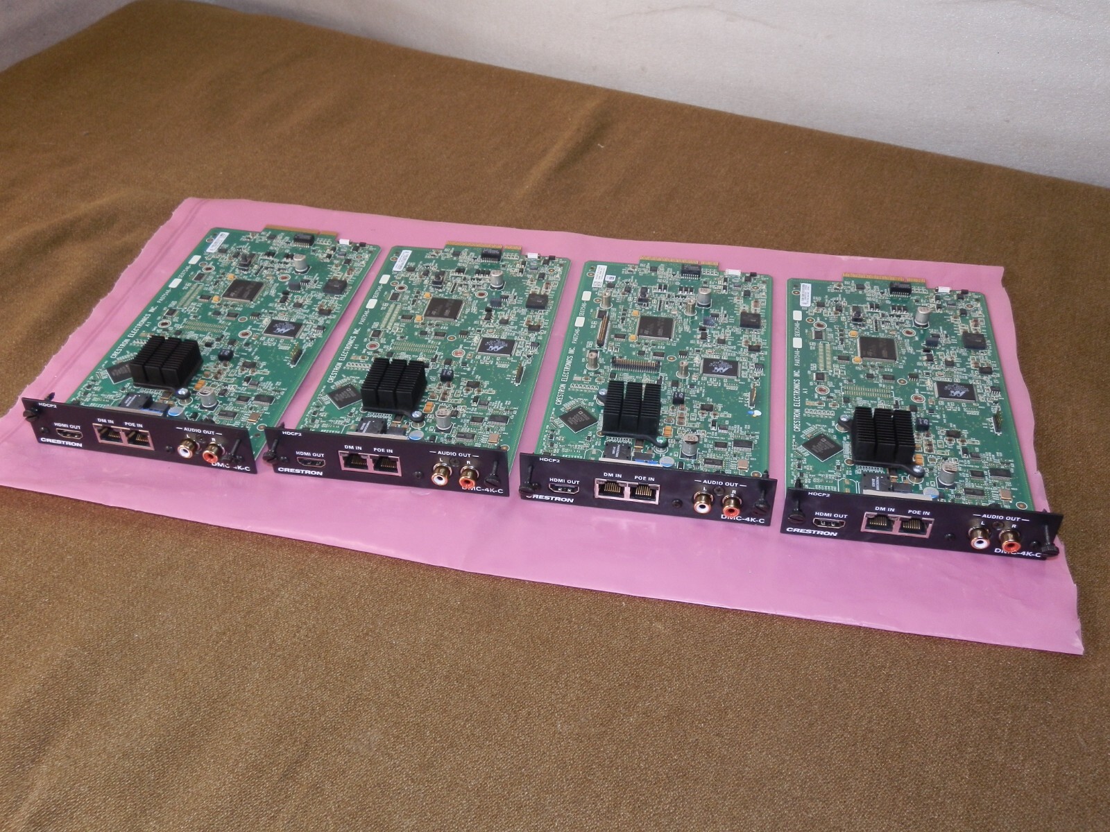 FOUR – Crestron DMC-4K-C 4K Digital Media 8G + Input Cards For DM Switchers