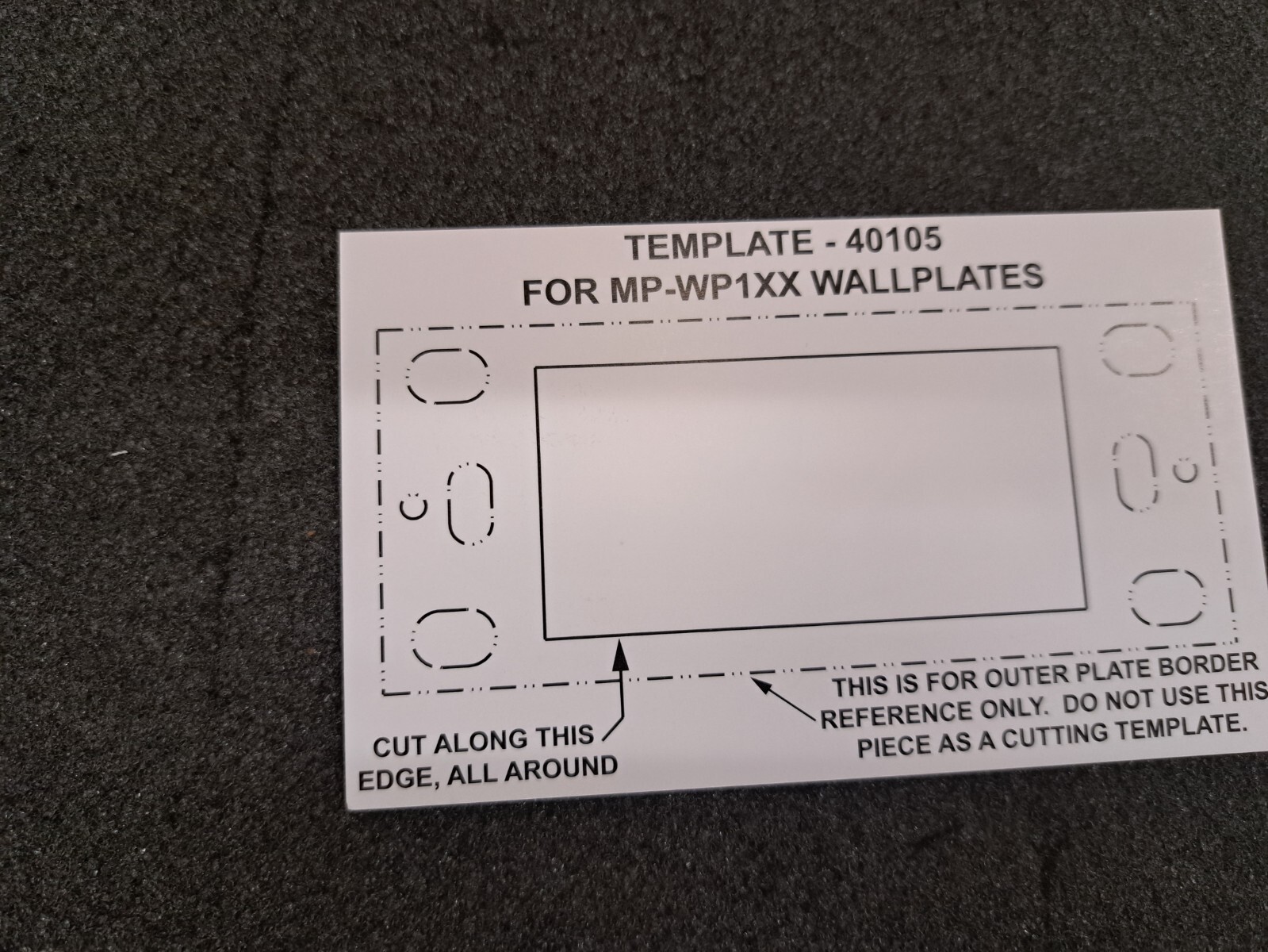 New, Crestron, MP-WP152-W, Media Presentation Wall Plate HDMI