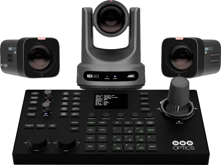 PTZOptics 4K Action Video Camera Bundle