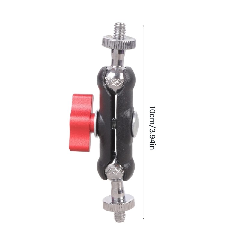 10cm 1/4Inch Male Thread Rotating Adapter for Photography Equipment Mounting